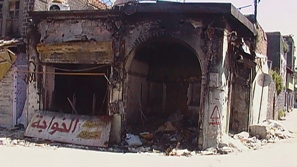 Destruction in Homs (Aslan Media/Flickr Commons)