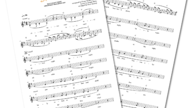 Silent Night sheet music