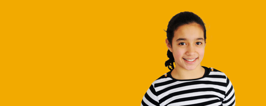 Young smiling girl