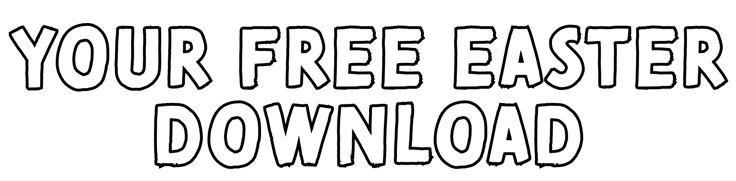 Free Easter Download words