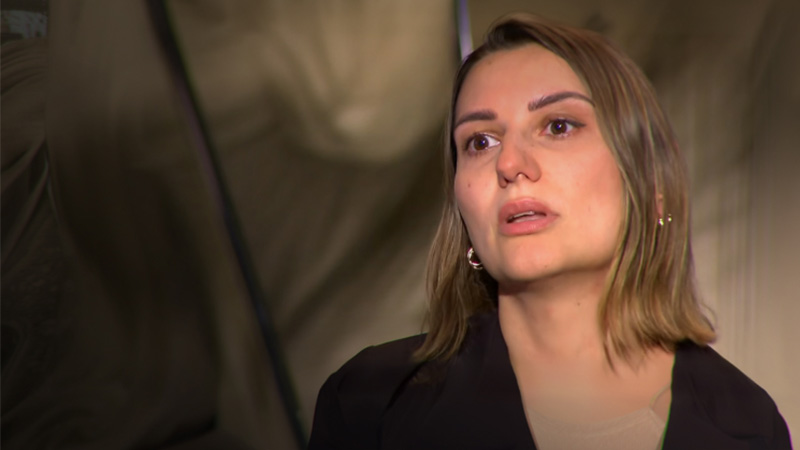 Zeinab, a mother of two children, shared about the tragic death of her husband
