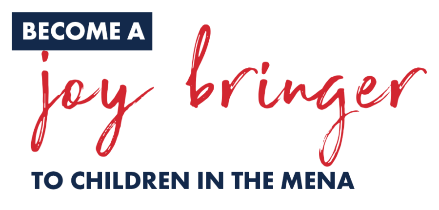 Become a Joy Bringer to children in the MENA