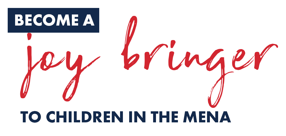 Become a Joy Bringer to children in the MENA